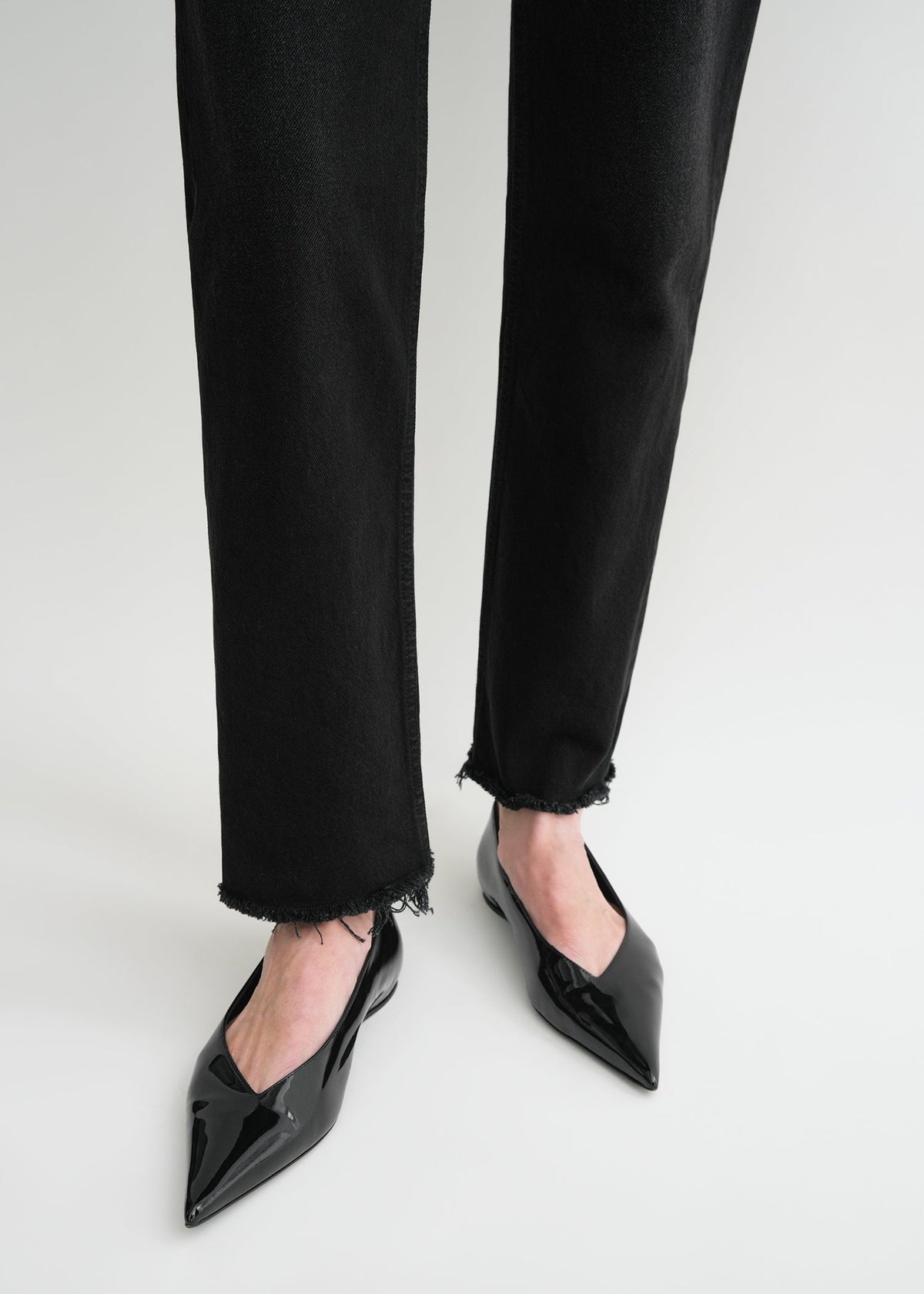 Classic cut denim black