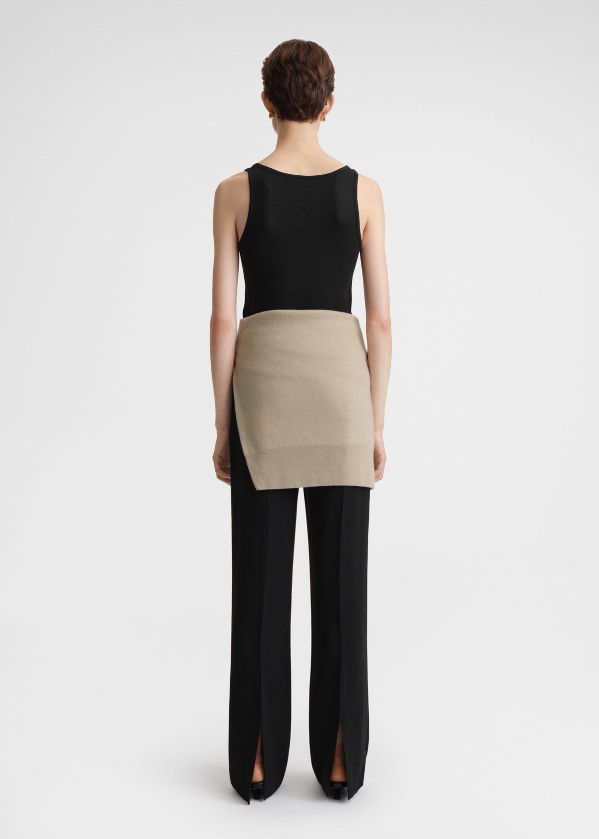 Classic rib tank black